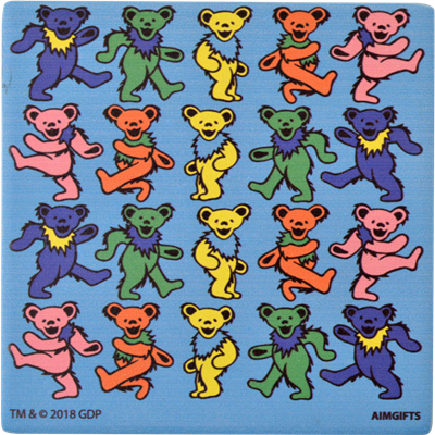 Dancing Bear Stone Coaster