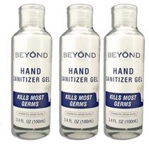 Hand Sanitizer 3.4oz 3-pack