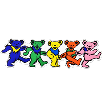 Dancing Bear Vinyl Magnet / 12" x 3.25" GDMG1
