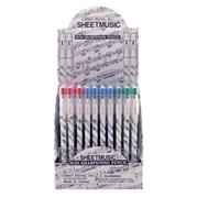 Sheetmusic Pencil Plastic