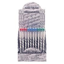 Sheetmusic Pencil Plastic Sheetmusic Pencil Plastic