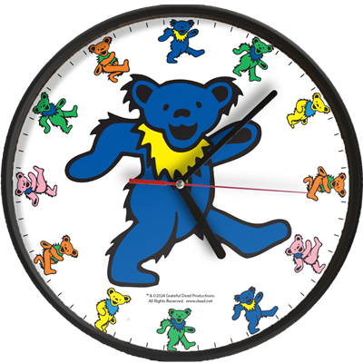 Dancing Bear 10" Analog Wall Clock