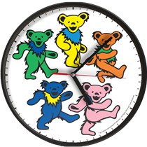 Five Dancing Bears 10" Analog Wall Clock GDCK6