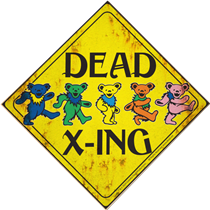 Dancing Bear Wooden Crossing Sign / 10" x 10" GDSI4