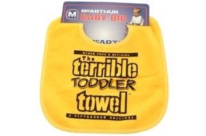Terrible Toddler Towel Baby Bib