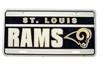 License Plate St. Louis Rams