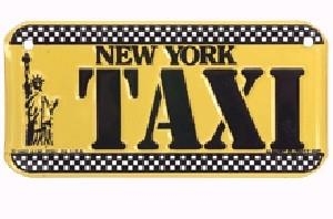 Taxi Bike Plate