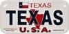 Texas Bike Plate