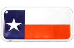 Texas State Flag Bike Plate Texas State Flag Bike Plate