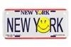 Smiley Face Bike Plate
