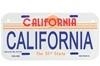 California Bike Plate