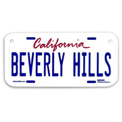 Beverly Hills Bike Plate