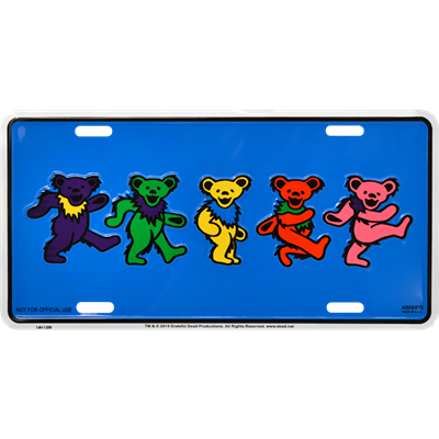 Dancing Bears License Plate