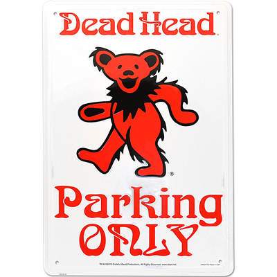 Dancing Bear Parking Sign