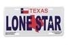 Lone Star License Plate