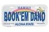Book'em Dano License Plate