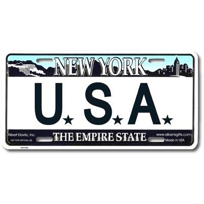 USA License Plate