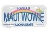 Maui Wowie License Plate