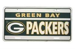 License Plate Greenbay Packers