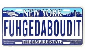 Fuhgedaboudit License Plate