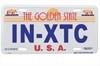 IN-XTC License Plate