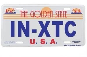 IN-XTC License Plate