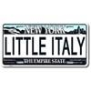 Little Italy NY License Plate