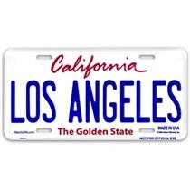 Los Angeles Licene Plate Los Angeles Licene Plate