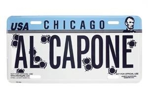 Al Capone License Plate