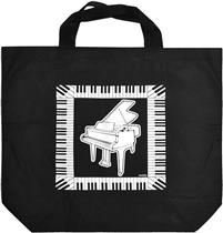 Grand Piano and Keyboard Tote bag