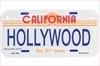 Hollywood Bike Plate