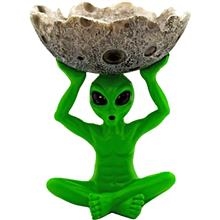 Alien Holding Ashtray - Green