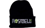 WINTER HAT BLACK ROSWELL 1947 SIL/GRN